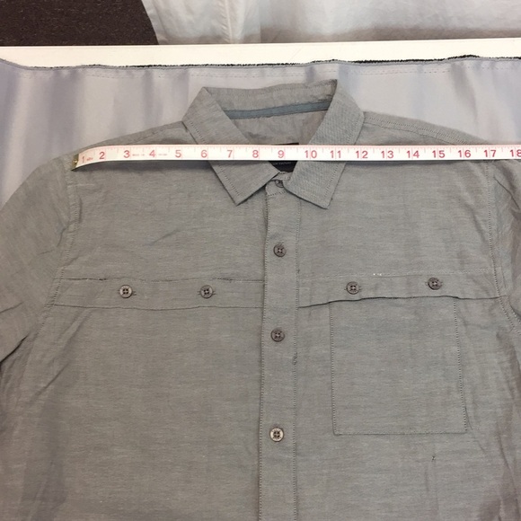 Tavik Modern Beach Culture Men’s Gray Button Up - Picture 6 of 8